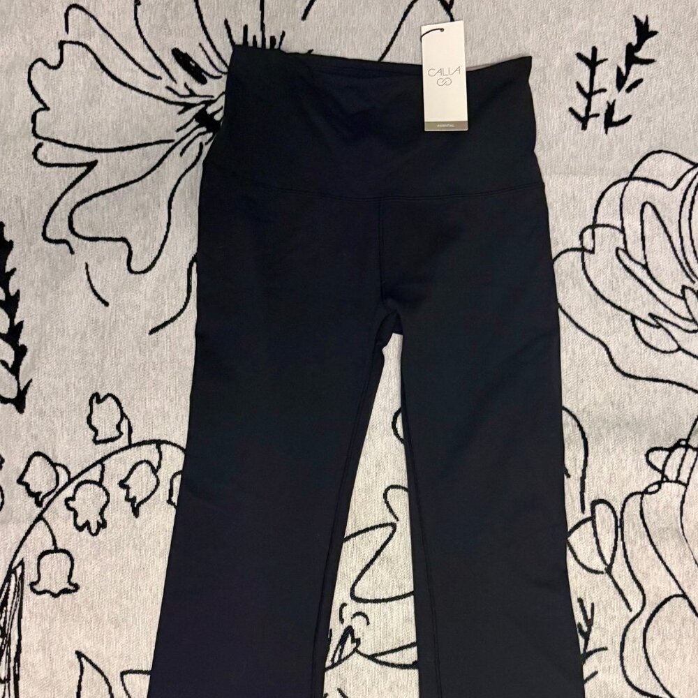 NWT Calia high rise flare workout pants